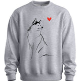 Siberian Husky - Sketch Dog Sweater