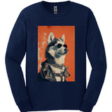 Siberian Husky - Punk Dog Long Sleeve