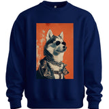 Siberian Husky - Punk Dog Sweater