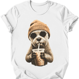 Soft Coated Wheaten - Hipster Dog T-Shirt