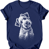 Soft Coated Wheaten - Tilted Dog T-Shirt