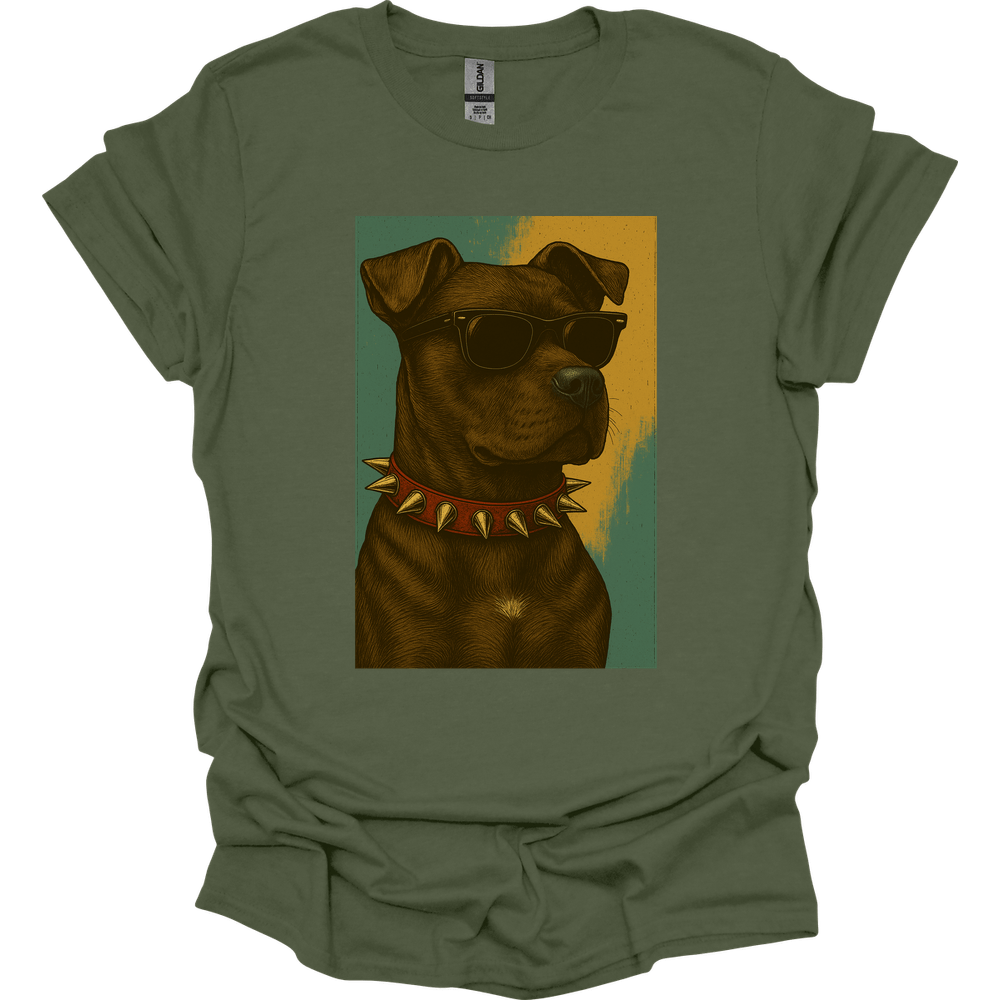 Staffordshire Bull Terrier - Punk Dog T-Shirt