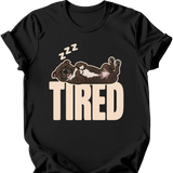 Staffordshire Bull Terrier - Tired Dog T-Shirt