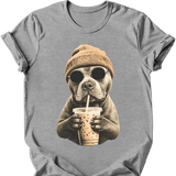 Staffordshire Bull Terrier - Hipster Dog T-Shirt