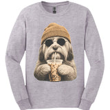 Tibetan Terrier - Hipster Dog Long Sleeve