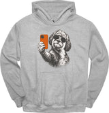 Tibetan Terrier - Selfie Dog Hoodie