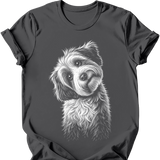 Tibetan Terrier - Tilted Dog T-Shirt