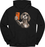 Vizsla - Selfie Dog Hoodie