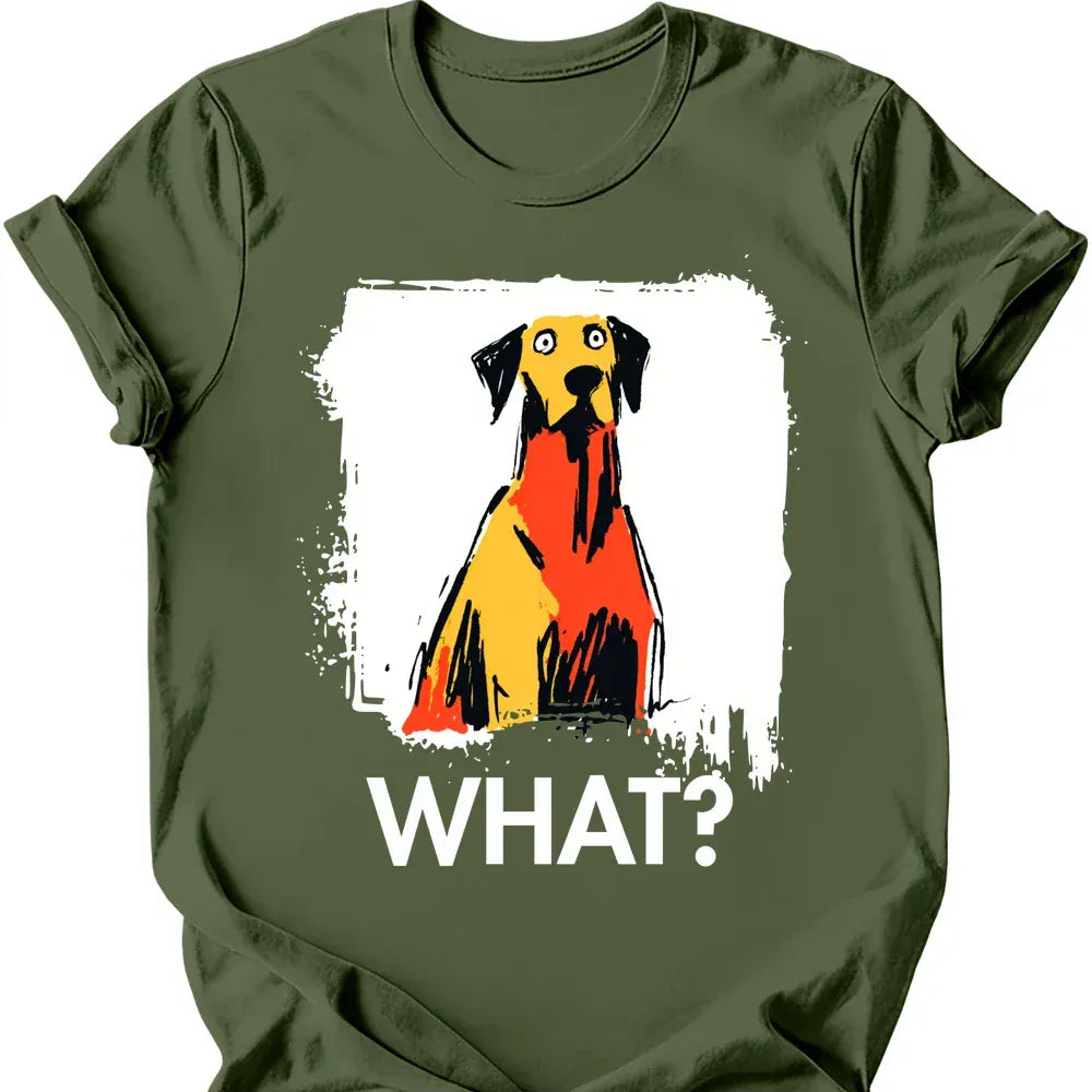 Vizsla what tee military green