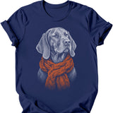 Vizsla - Winter Dog T-Shirt