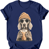 Weimaraner - Hipster Dog T-Shirt