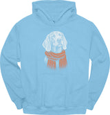 Weimaraner - Winter Dog Hoodie