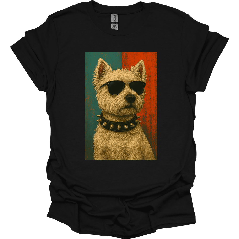 West Highland White Terrier - Punk Dog T-Shirt
