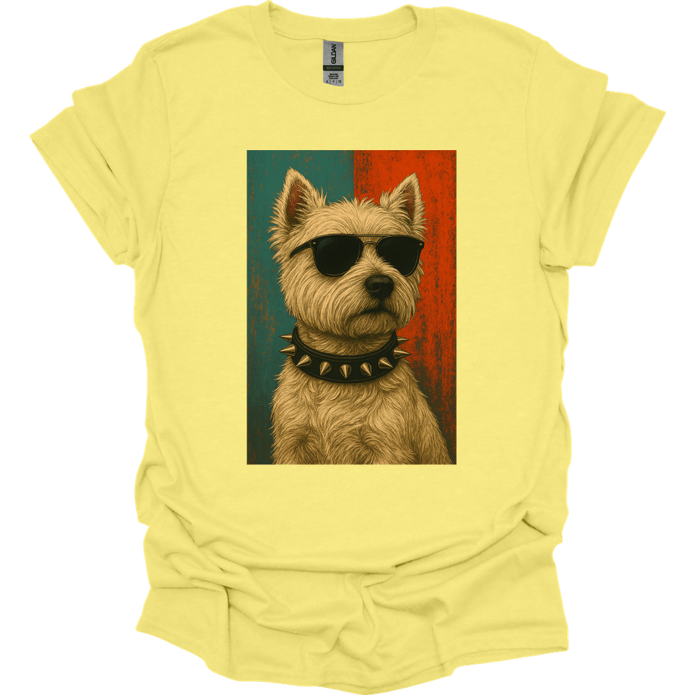 West Highland White Terrier - Punk Dog T-Shirt