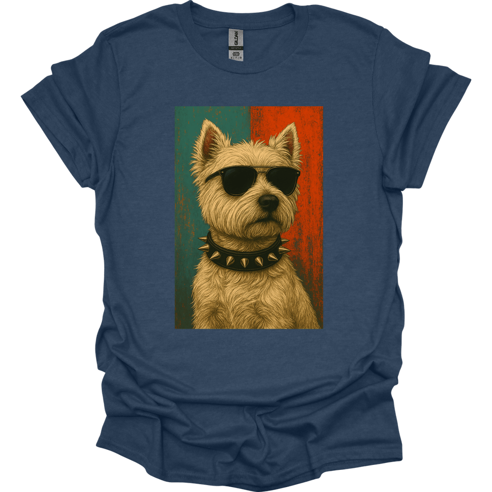 West Highland White Terrier - Punk Dog T-Shirt