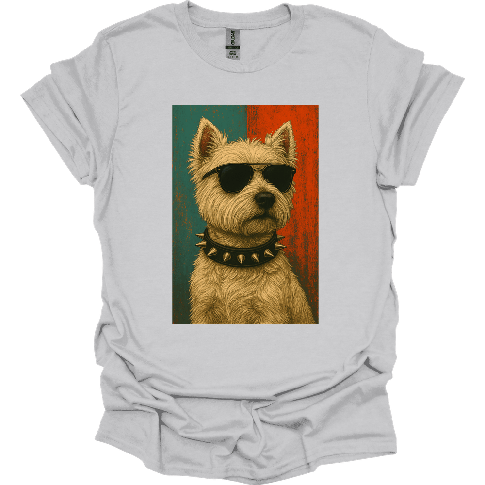 West Highland White Terrier - Punk Dog T-Shirt
