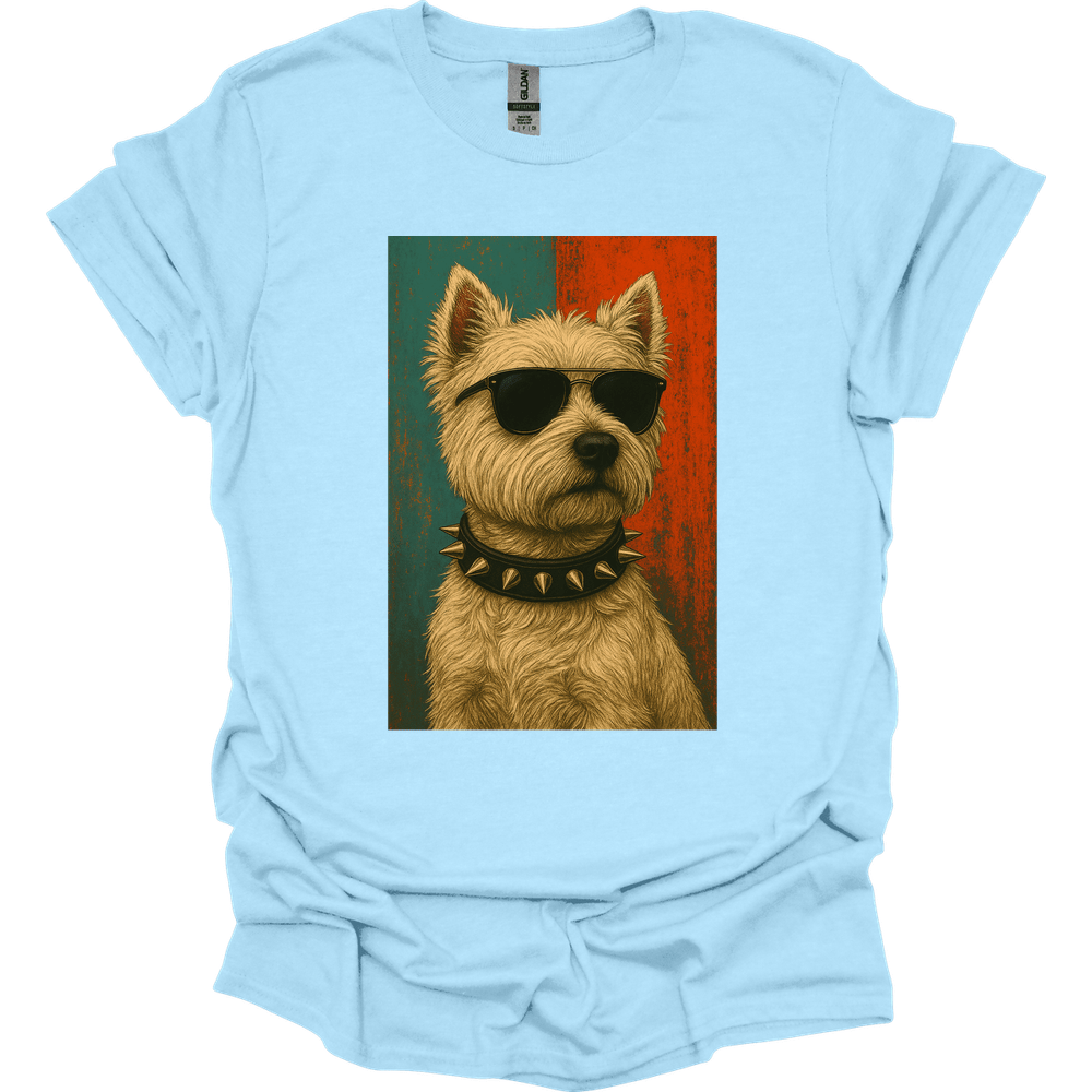West Highland White Terrier - Punk Dog T-Shirt