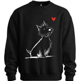 West Highland White Terrier - Sketch Dog Sweater