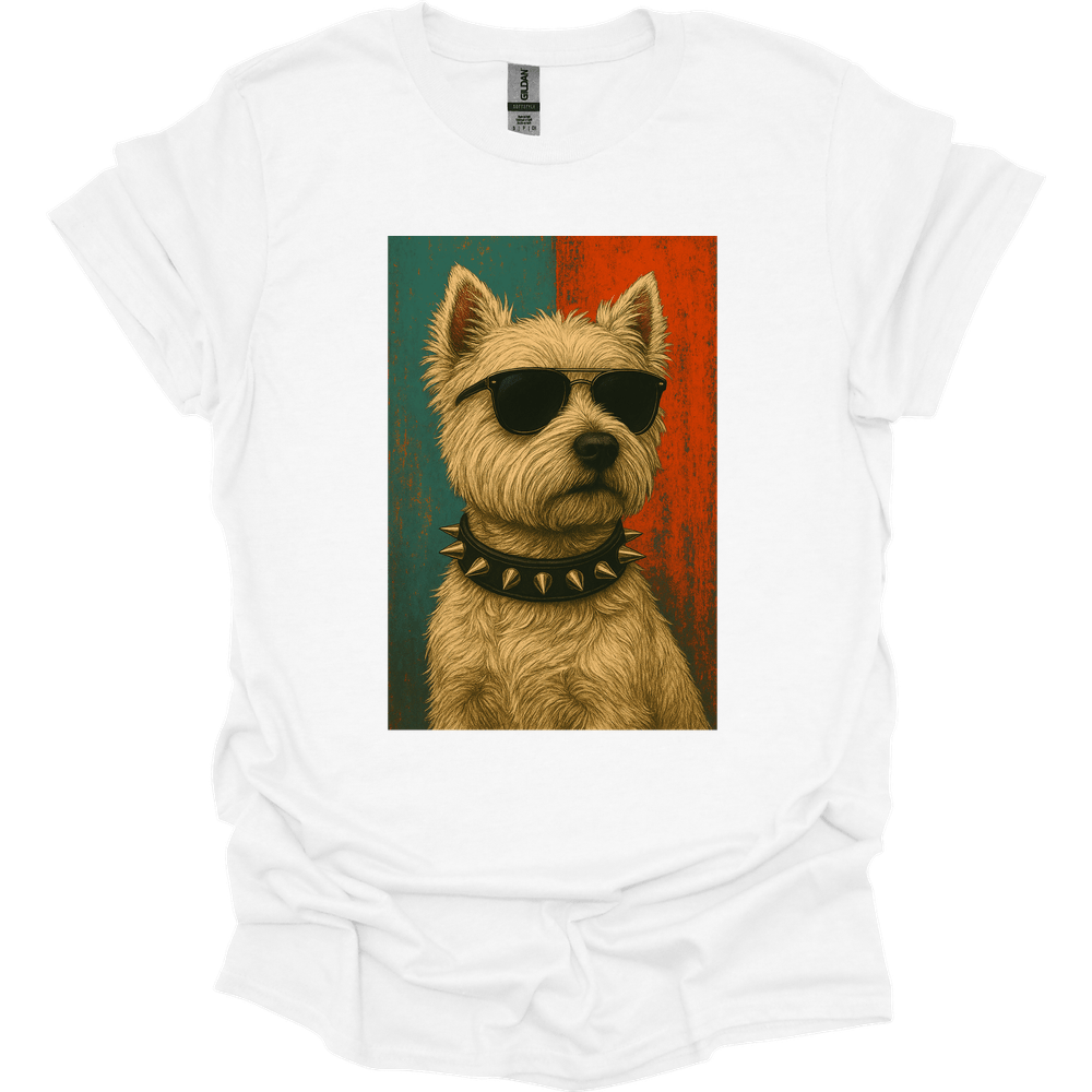 West Highland White Terrier - Punk Dog T-Shirt