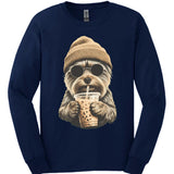 Yorkshire Terrier - Hipster Dog Long Sleeve