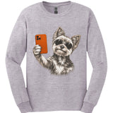 Yorkshire Terrier - Selfie Dog Long Sleeve