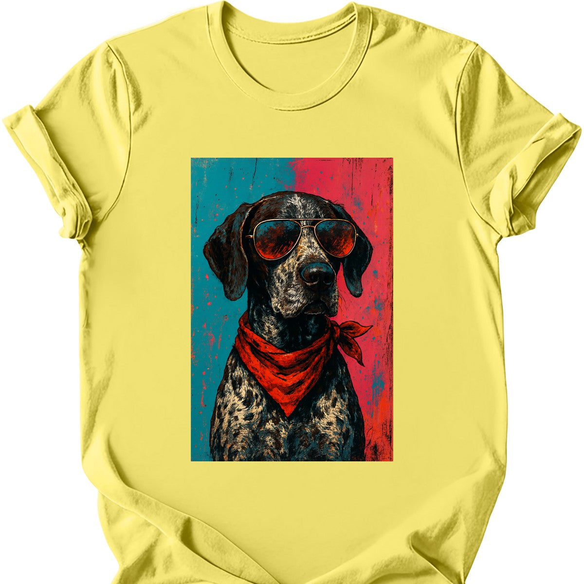 German Shorthaired Pointer - Punk Dog T-Shirt
