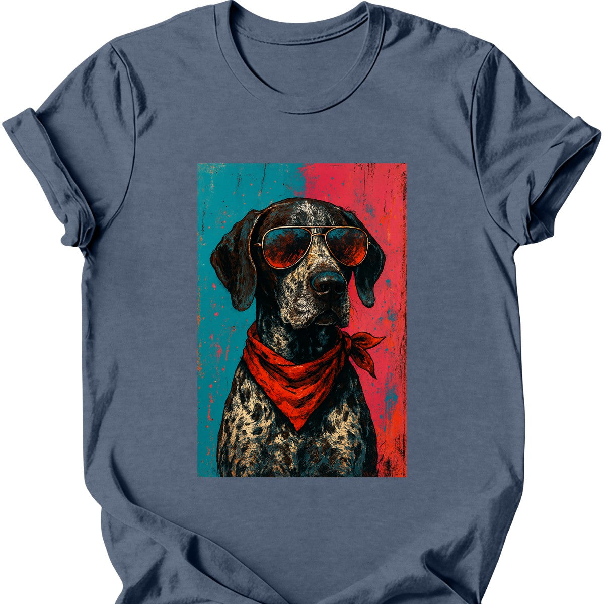 German Shorthaired Pointer - Punk Dog T-Shirt