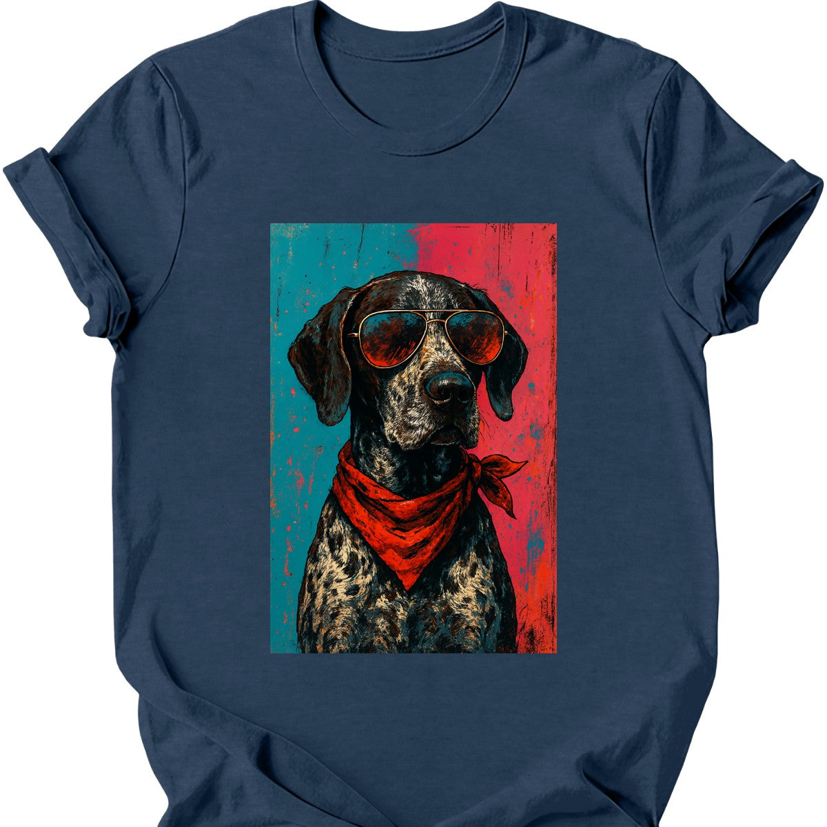 German Shorthaired Pointer - Punk Dog T-Shirt