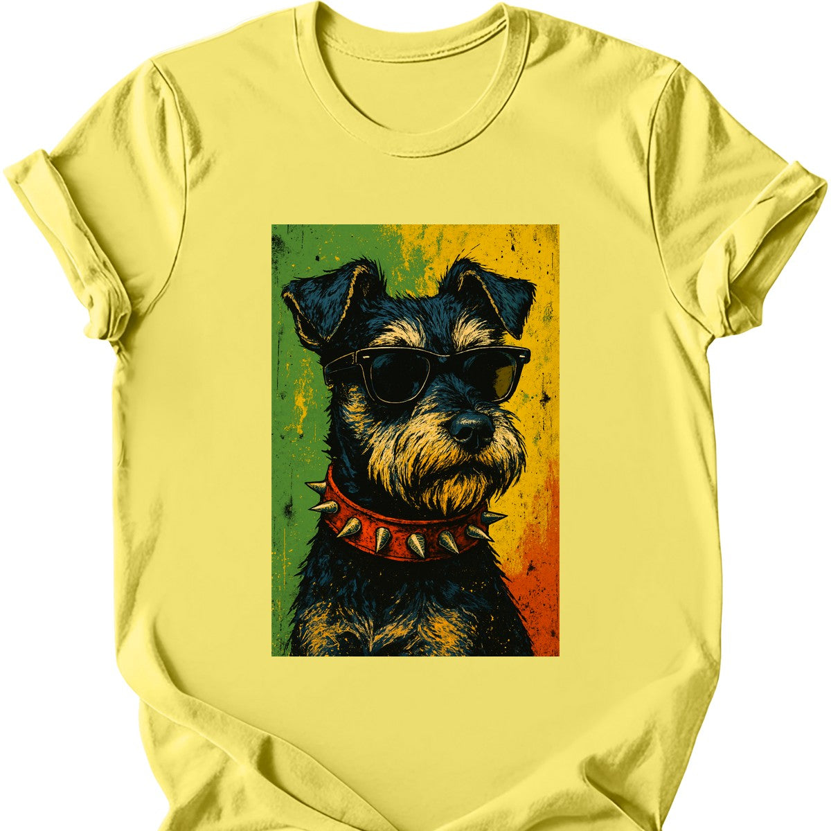 Miniature Schnauzer - Punk Dog T-Shirt