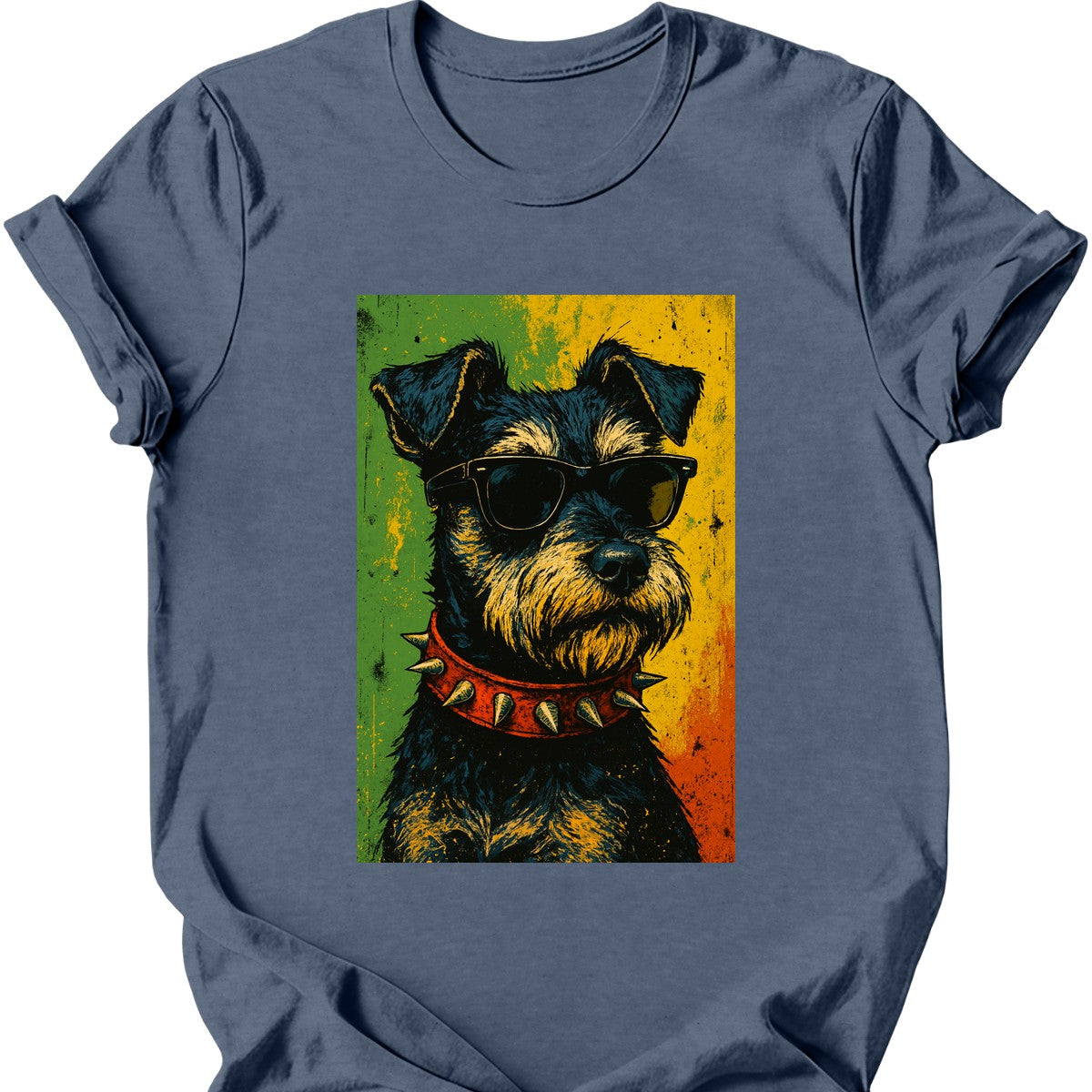 Miniature Schnauzer - Punk Dog T-Shirt