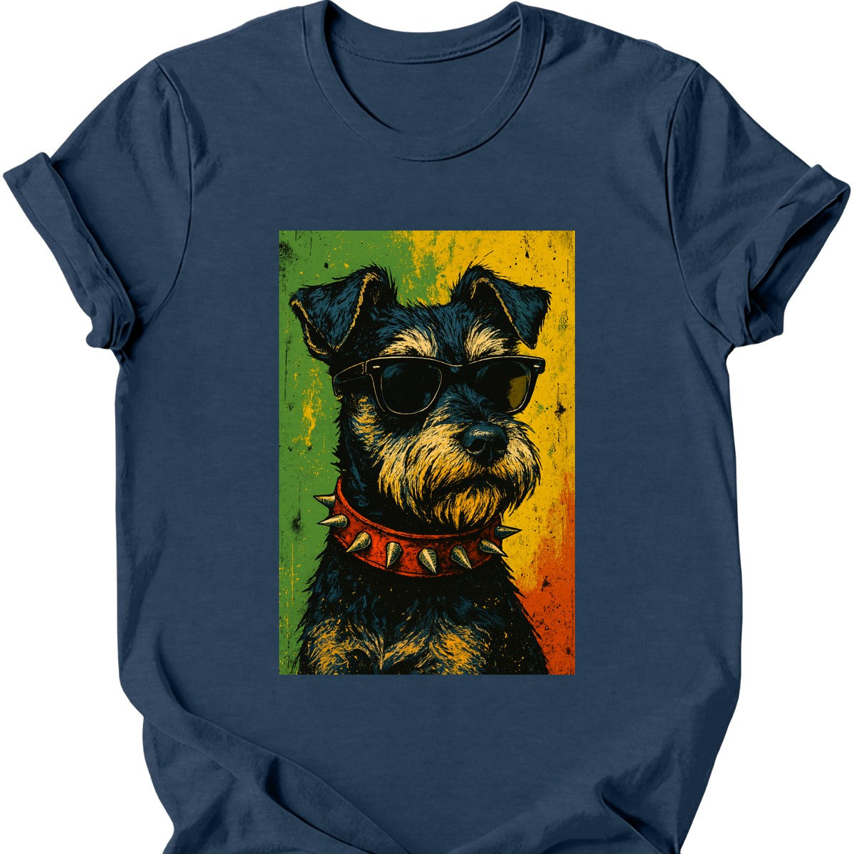 Miniature Schnauzer - Punk Dog T-Shirt
