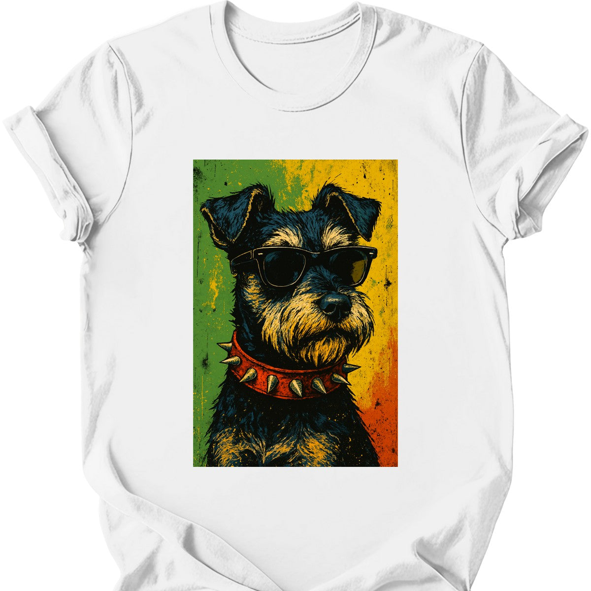 Miniature Schnauzer - Punk Dog T-Shirt