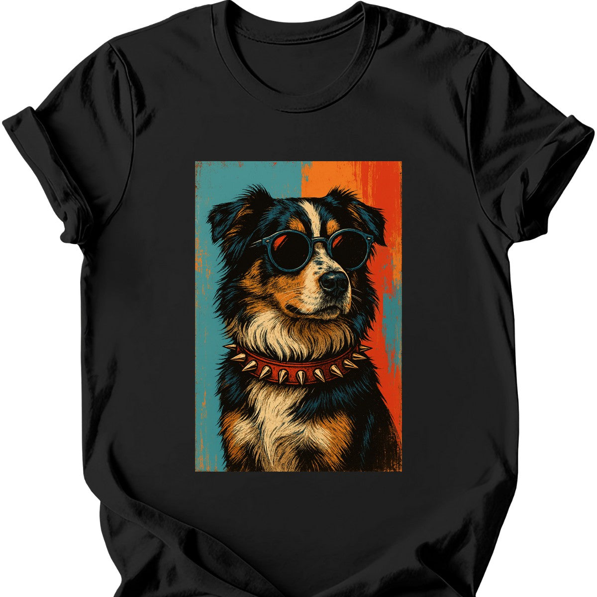 Australian Shepherd - Punk Dog T-Shirt