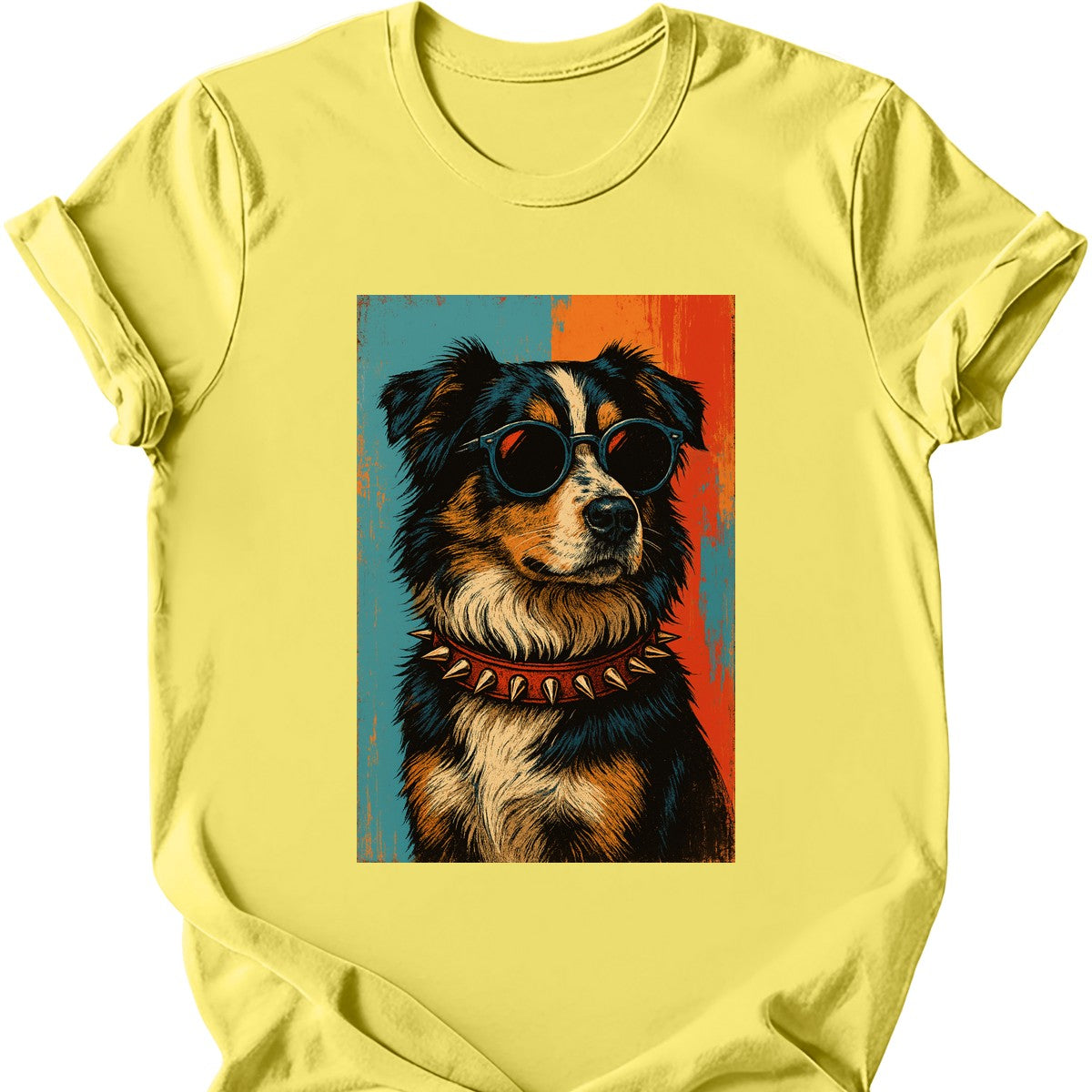 Australian Shepherd - Punk Dog T-Shirt