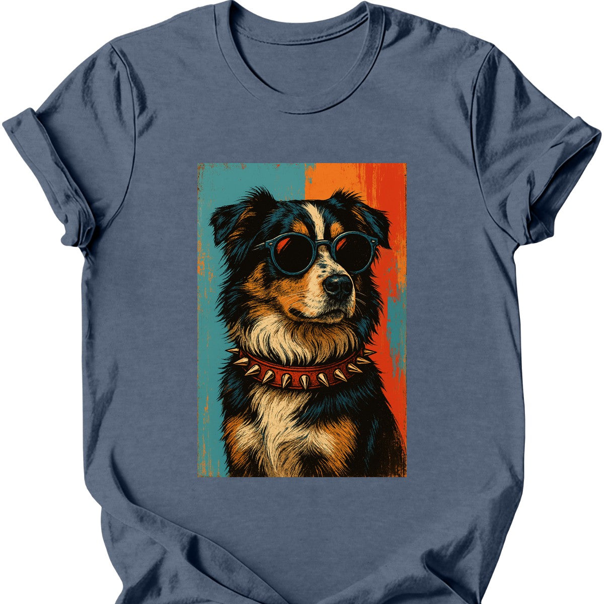 Australian Shepherd - Punk Dog T-Shirt