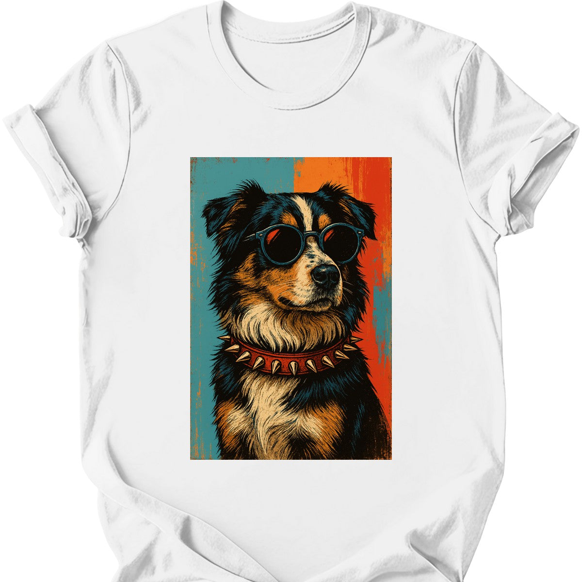 Australian Shepherd - Punk Dog T-Shirt