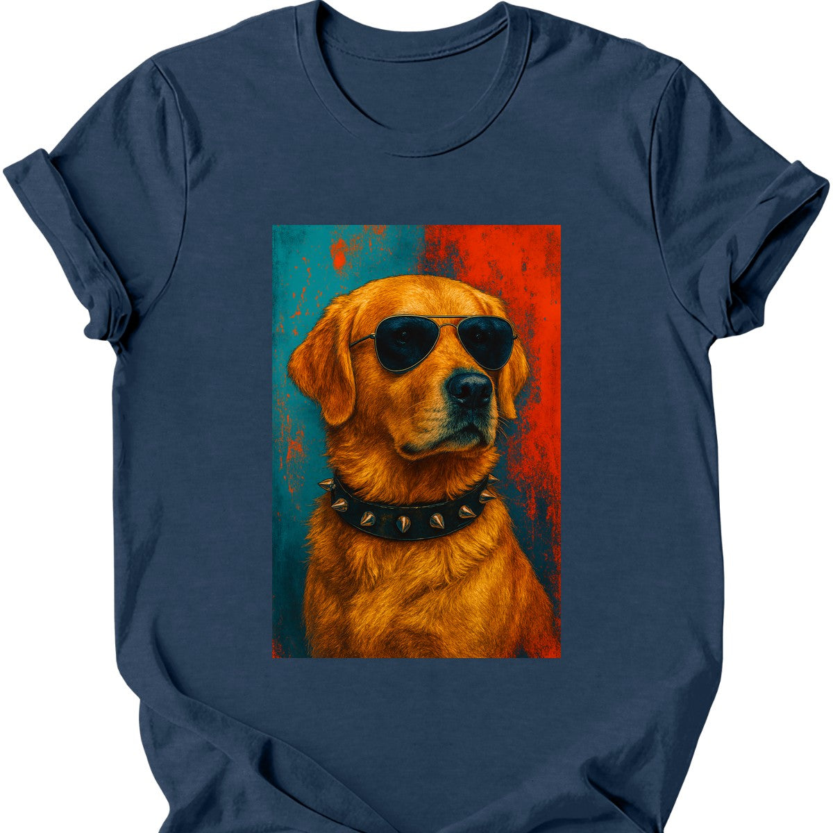 Golden Retriever - Punk Dog T-Shirt