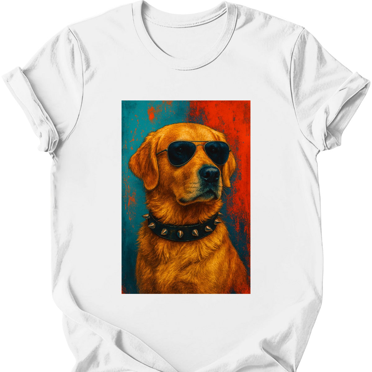 Golden Retriever - Punk Dog T-Shirt