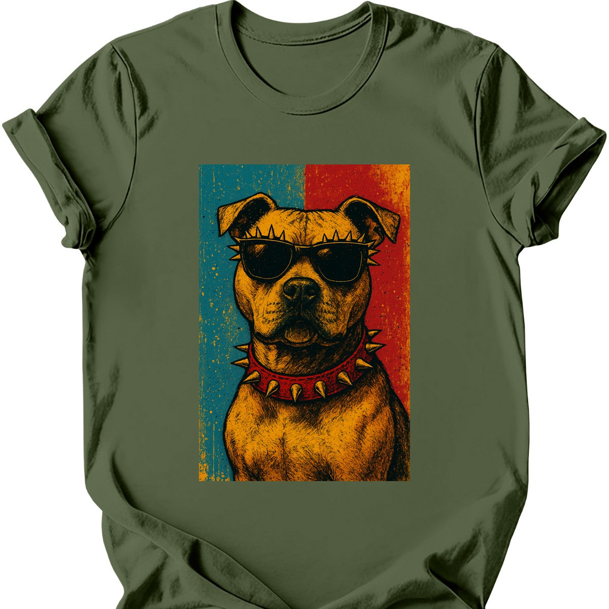 Pitbull - Punk Dog T-Shirt