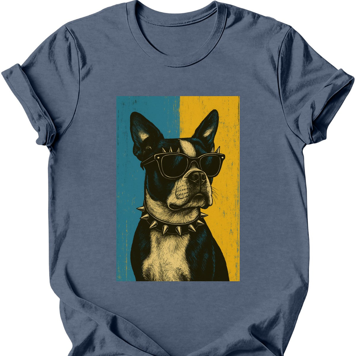 Boston Terrier - Punk Dog T-Shirt