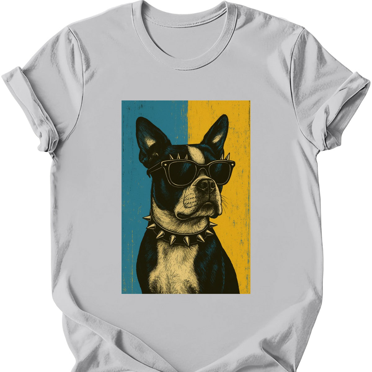 Boston Terrier - Punk Dog T-Shirt
