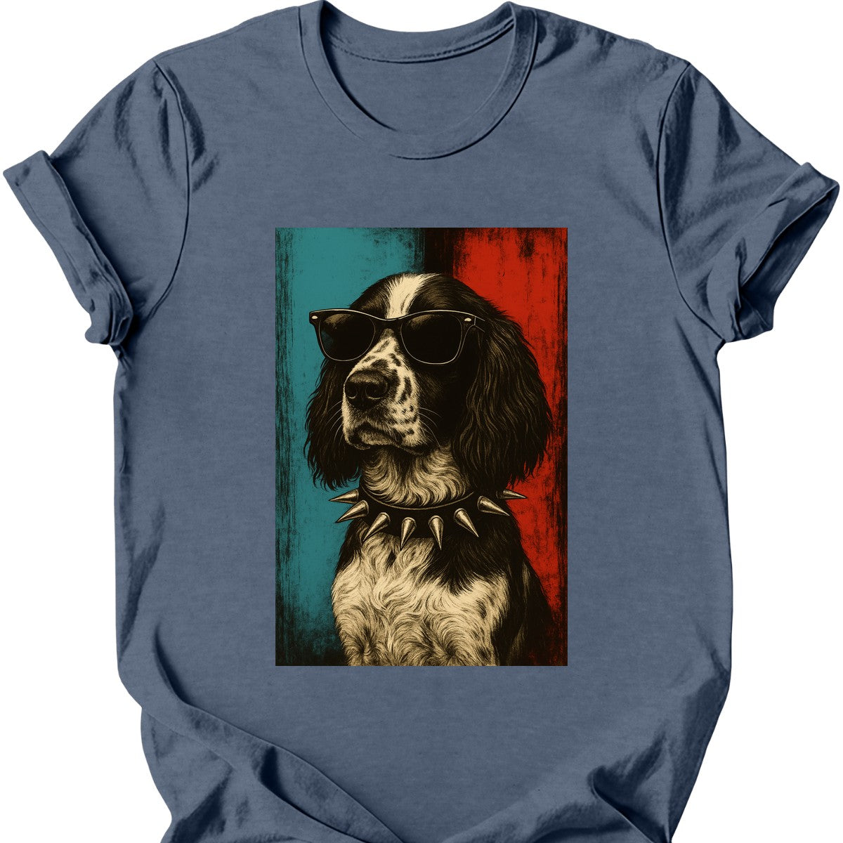 English Springer Spaniel - Punk Dog T-Shirt