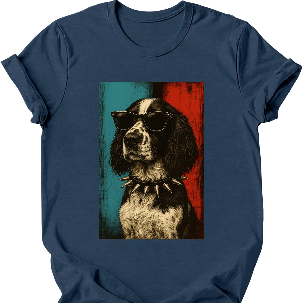 English Springer Spaniel - Punk Dog T-Shirt