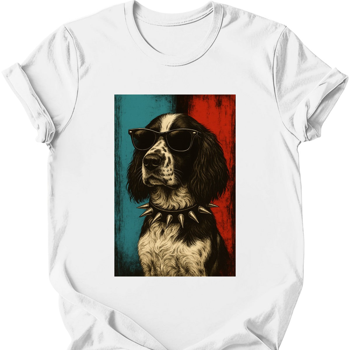 English Springer Spaniel - Punk Dog T-Shirt