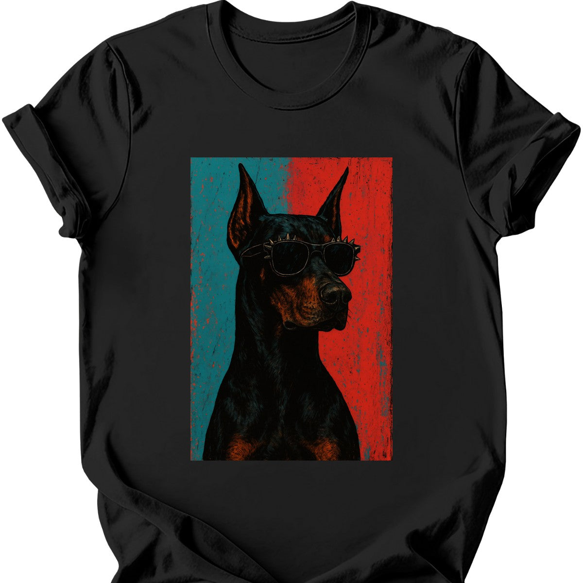 Doberman - Punk Dog T-Shirt