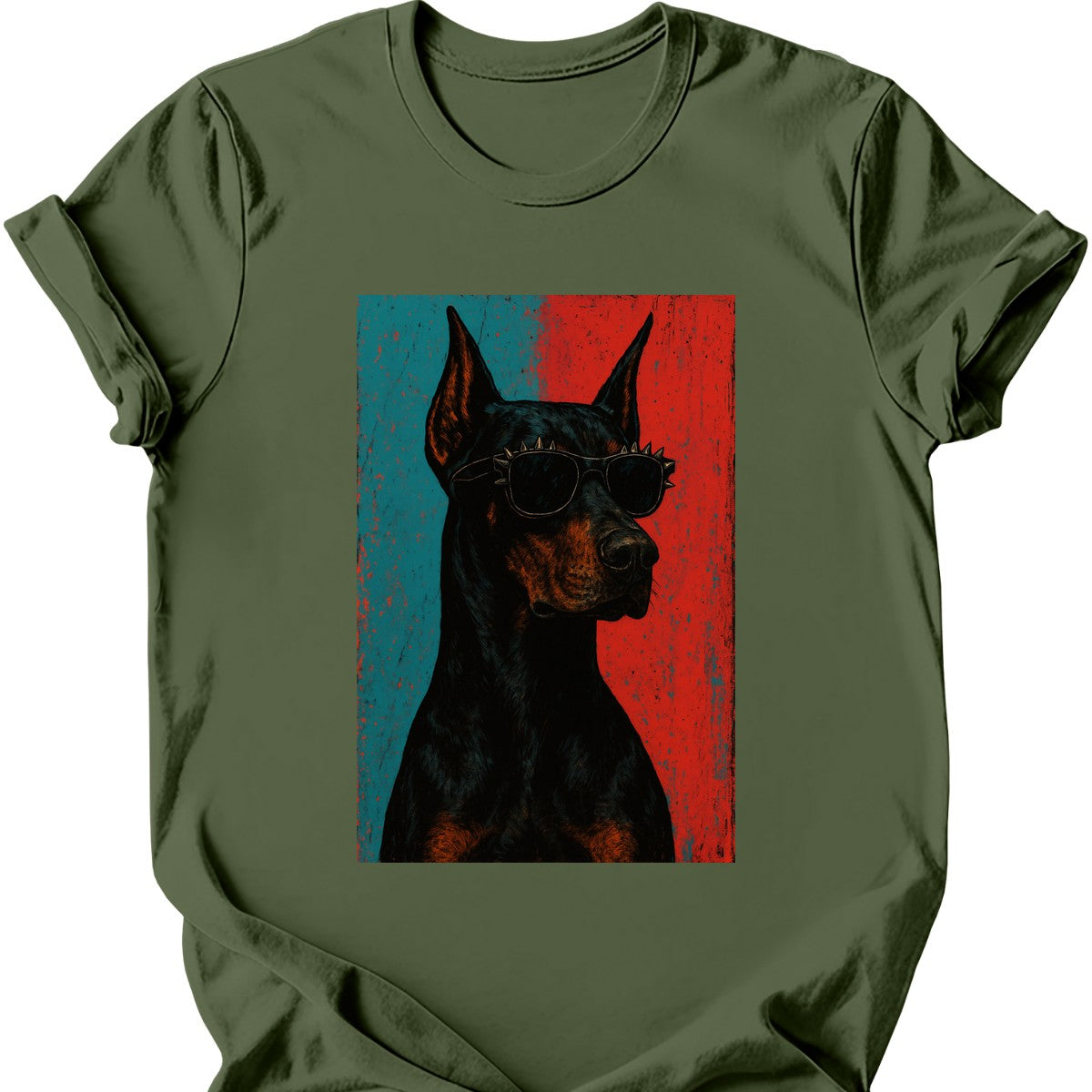 Doberman - Punk Dog T-Shirt