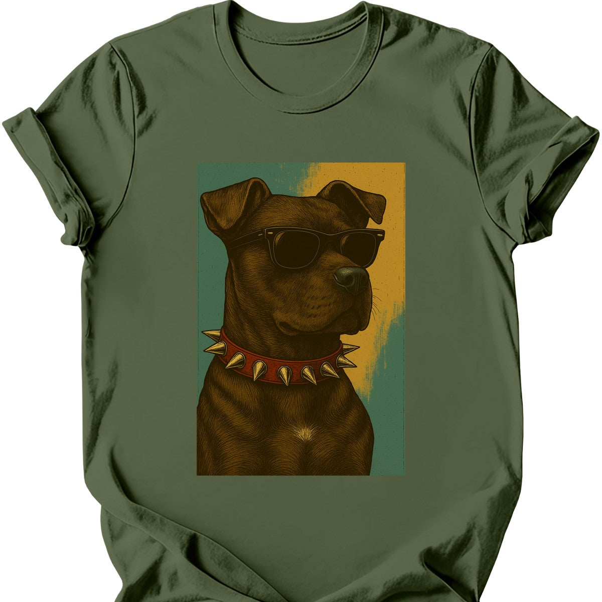 Staffordshire Bull Terrier - Punk Dog T-Shirt