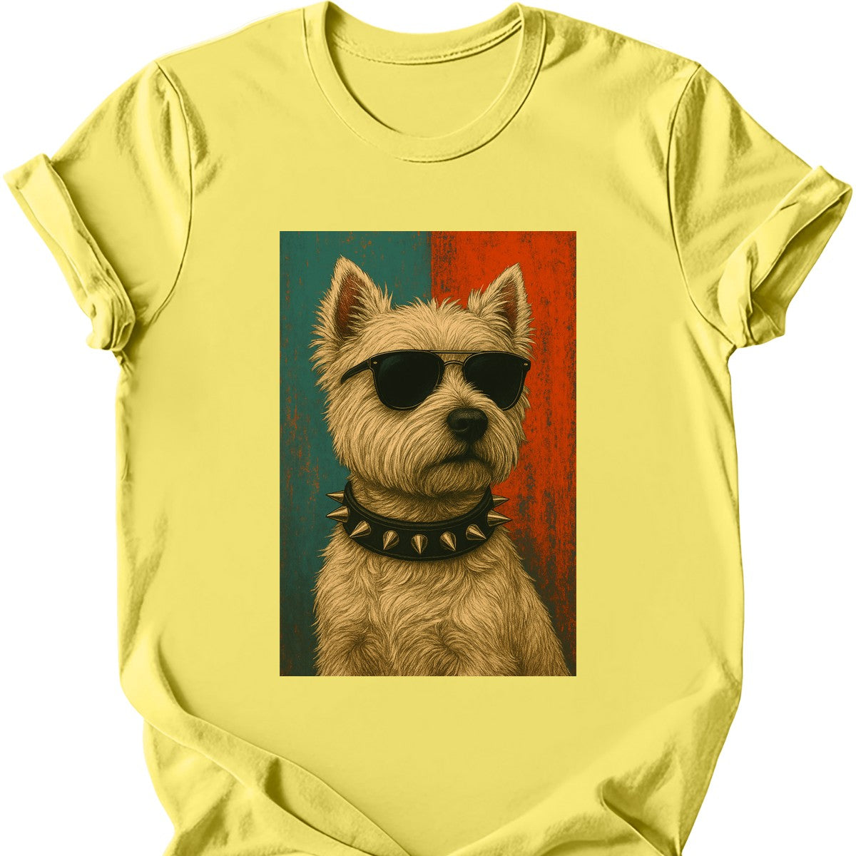 West Highland White Terrier - Punk Dog T-Shirt