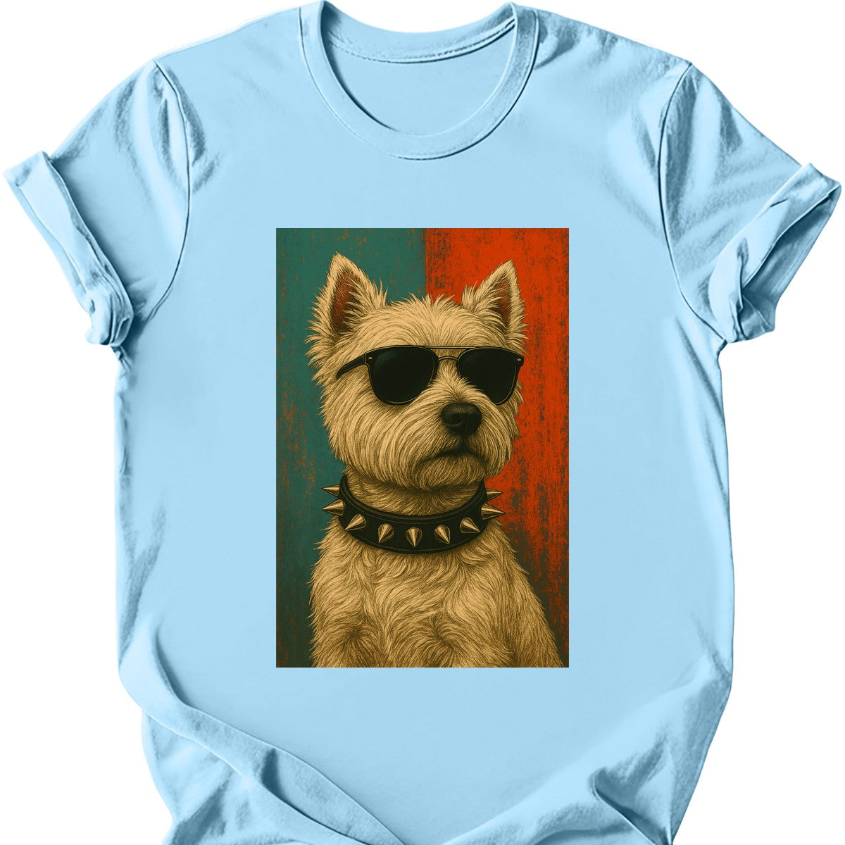 West Highland White Terrier - Punk Dog T-Shirt
