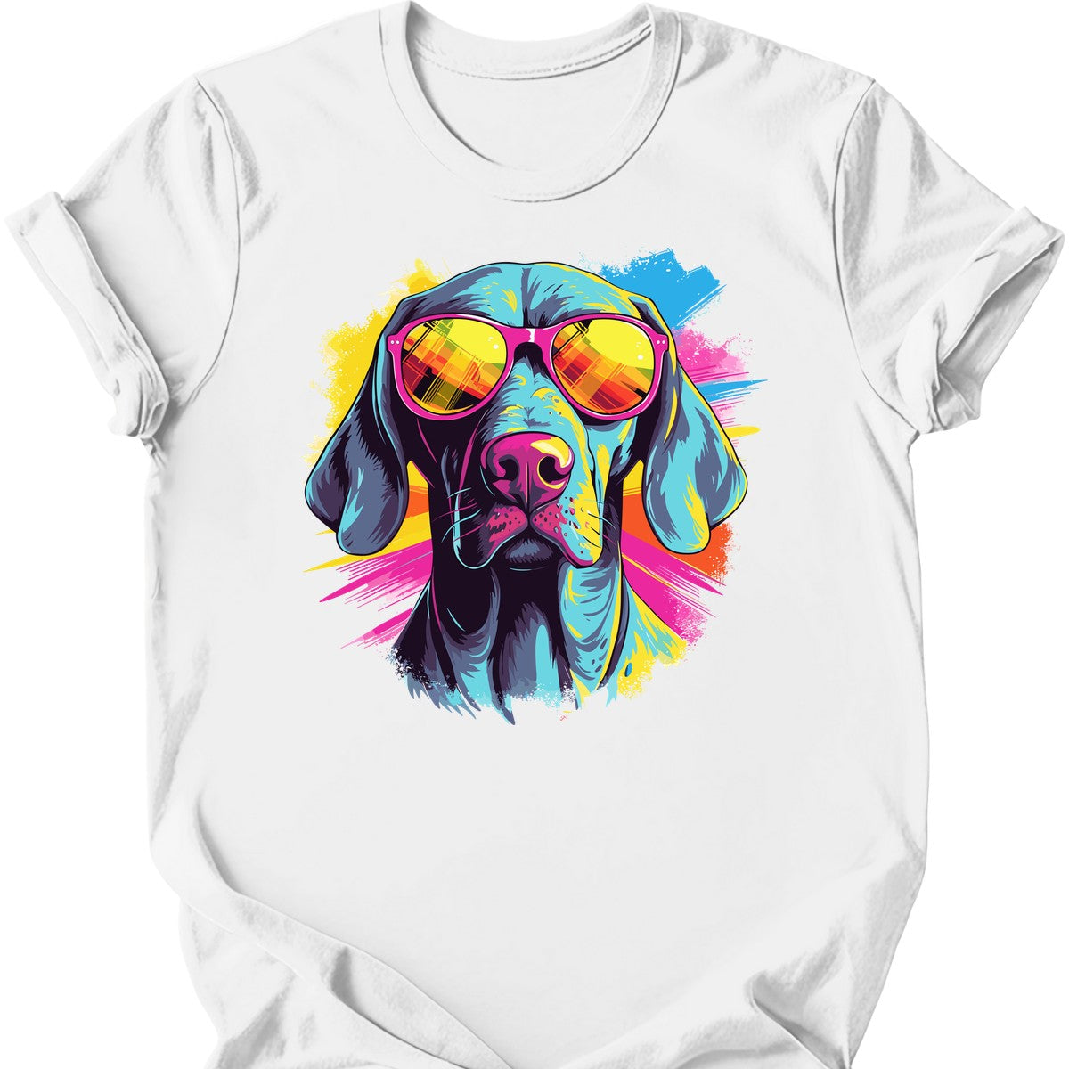 Weimaraner - Top Dog T-Shirt - White